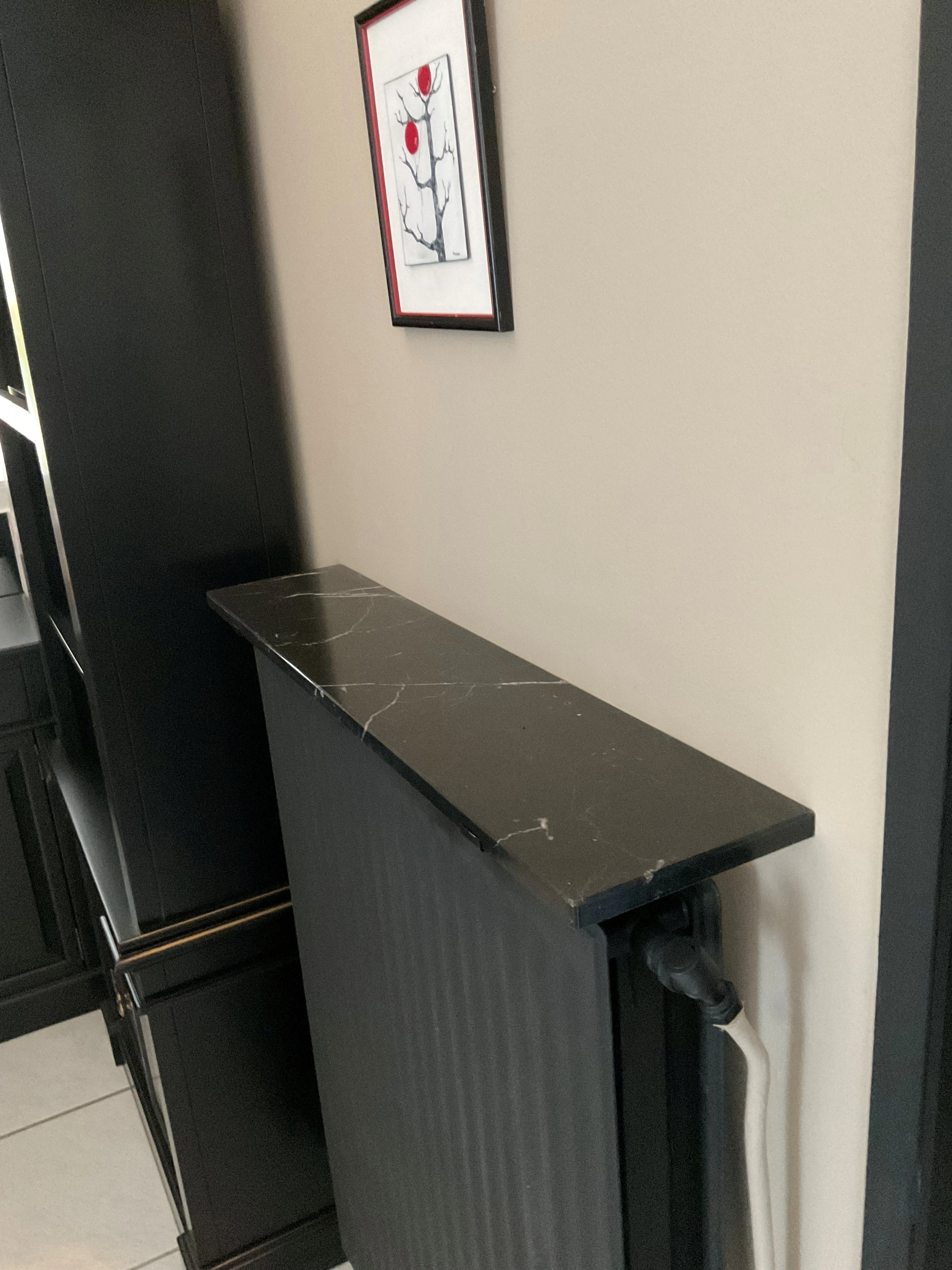 Supports de tablette de radiateur sans percer, pour fonte, Lamela, panneau acier ou tube