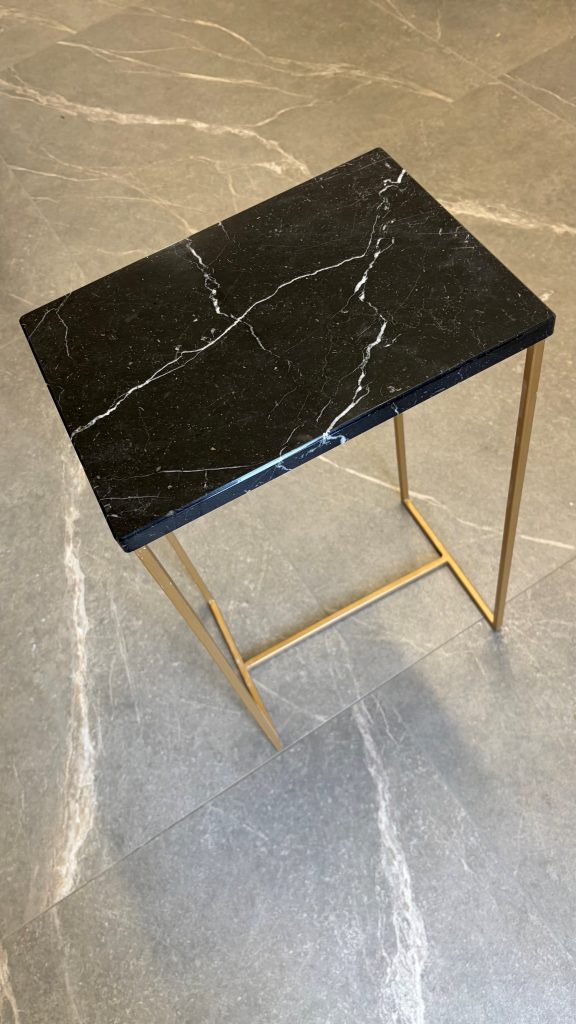 Dessus de console en marbre marquinia naturel